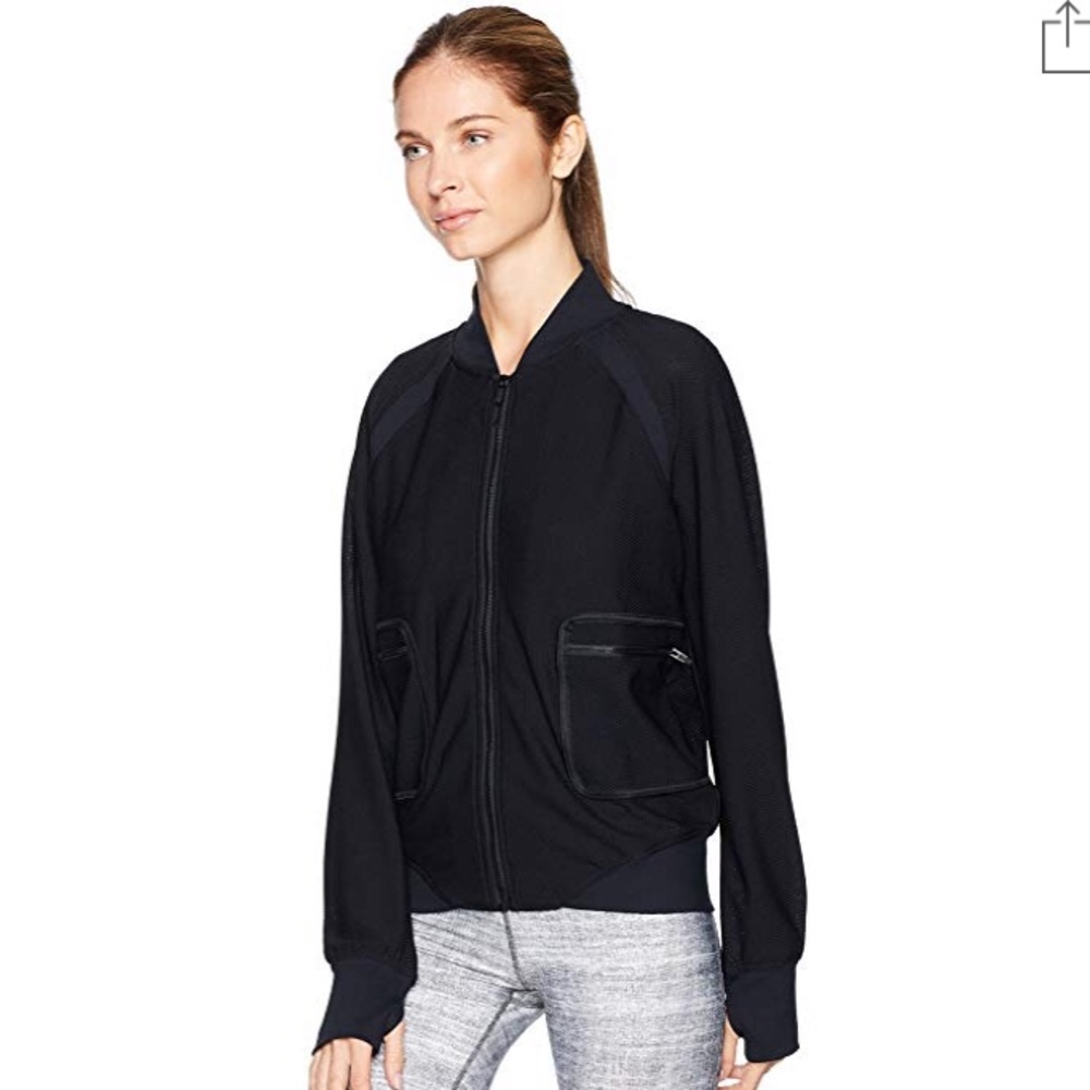 SHAPE Magazine mesh workout jacket